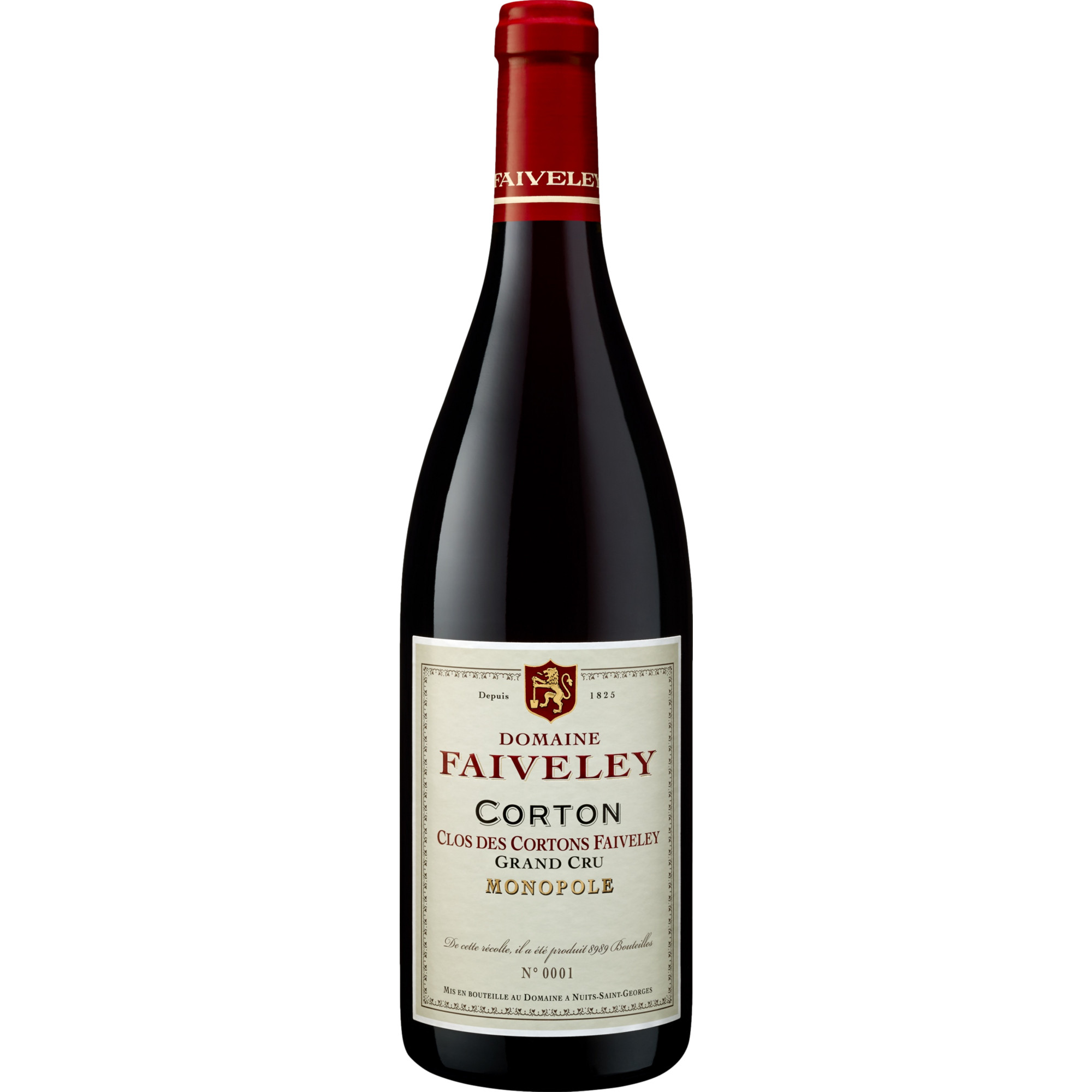 Domaine Faiveley Clos des Cortons Monopole, Corton Grand Cru AOP, Burgund, 2020, Rotwein