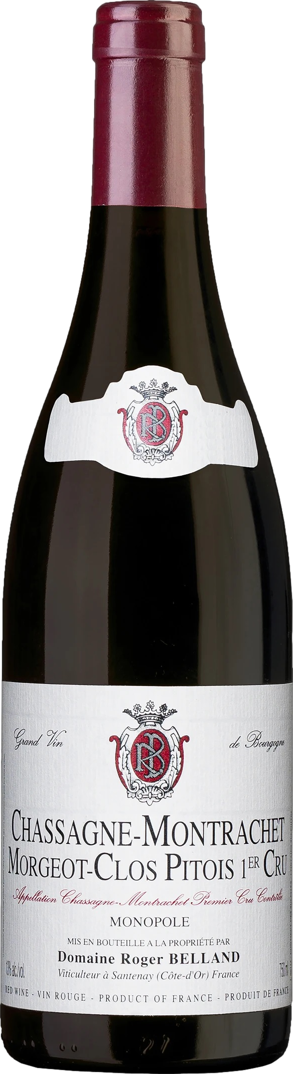 Domaine Roger Belland Chassagne Montrachet Premier Cru Morgeot Clos Pitois 2023