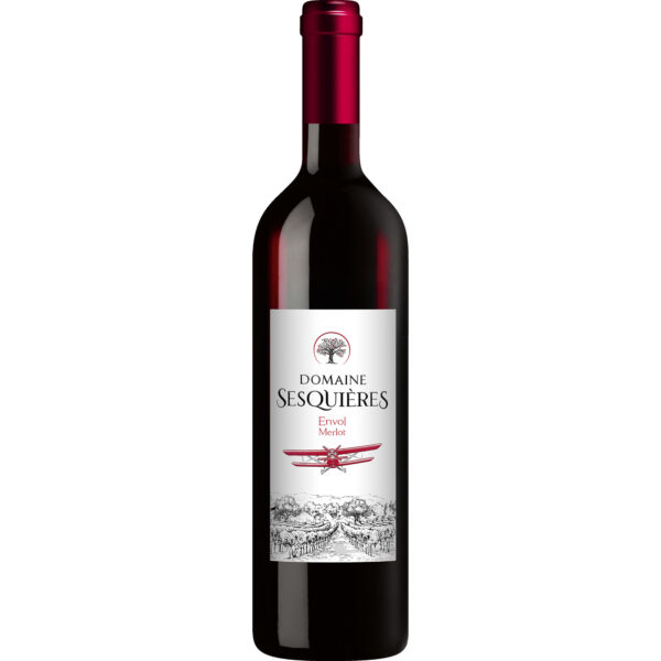 Domaine Sesquières Envol Merlot, Pays d'Oc IGP, Languedoc-Roussillon, 2025, Rotwein