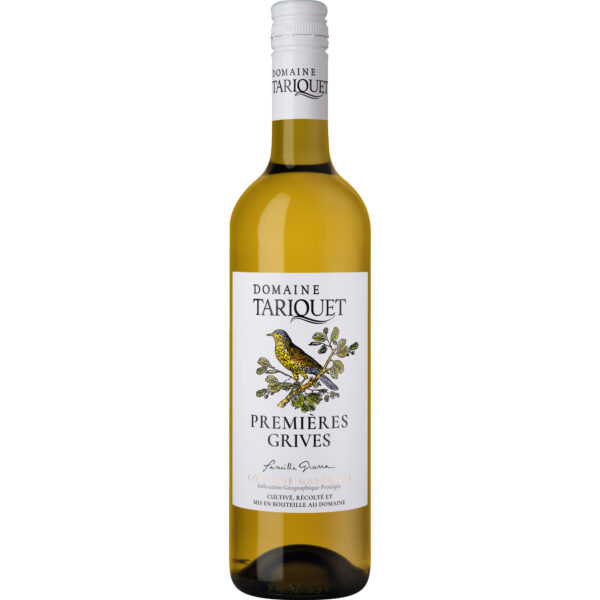 Domaine Tariquet Premières Grives, Côtes de Gascogne IGP, Südwestfrankreich, 2024, Weißwein