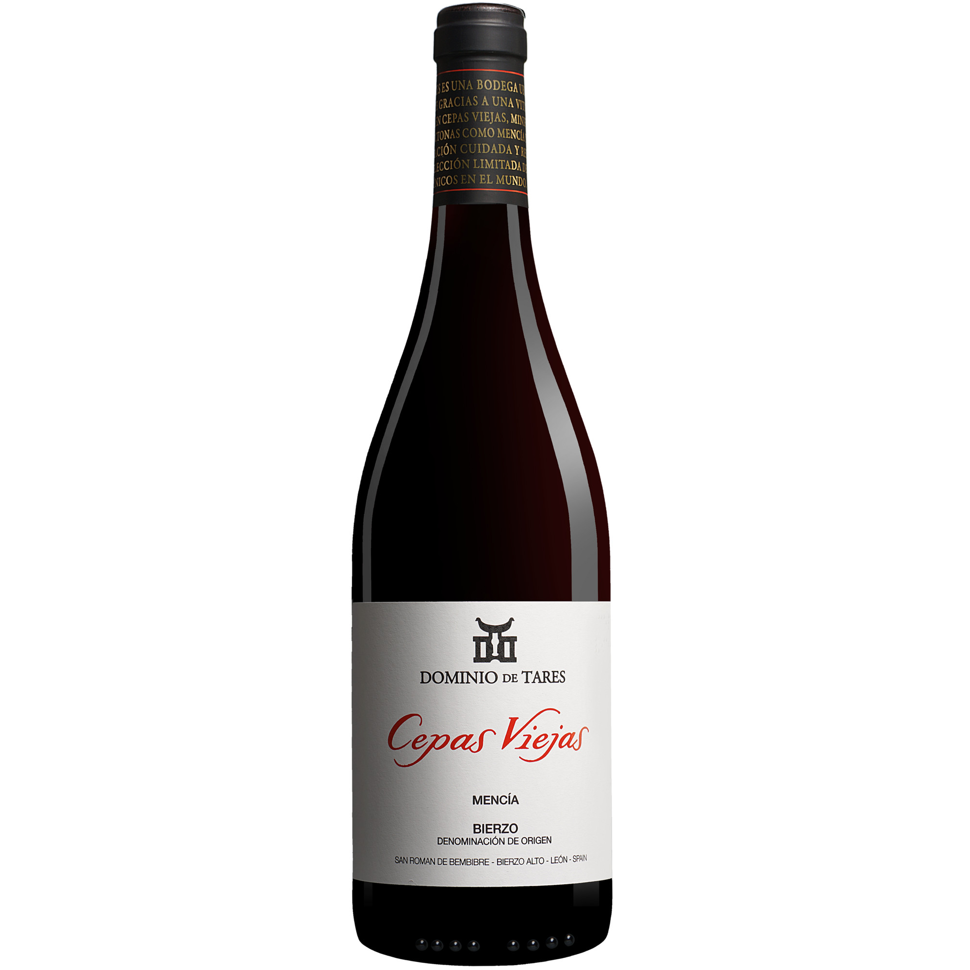 Dominio de Tares »Cepas Viejas« Mencía 2021 0.75L 14.5% Vol. Rotwein Trocken aus Spanien