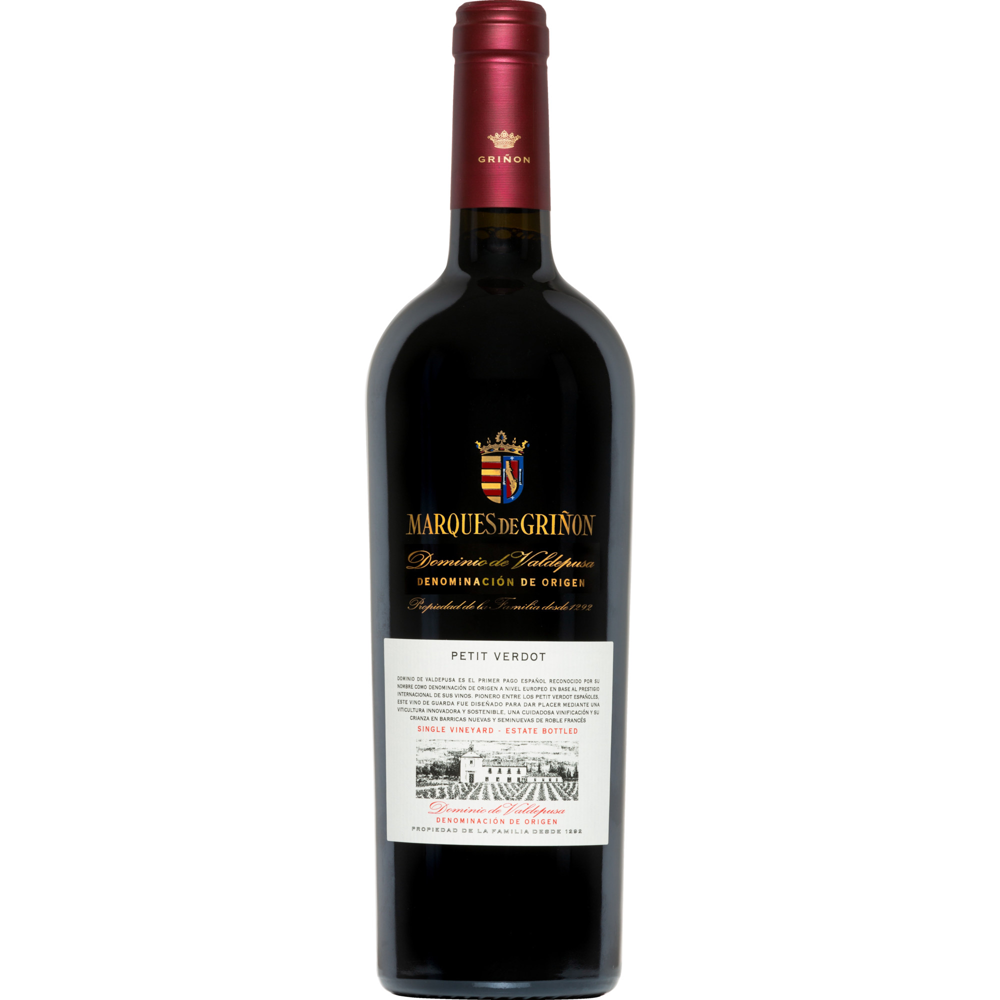 Dominio de Valdepusa Petit Verdot, Vino de Pago Dominio de Valdepusa, Dominio de Valdepusa, 2020, Rotwein