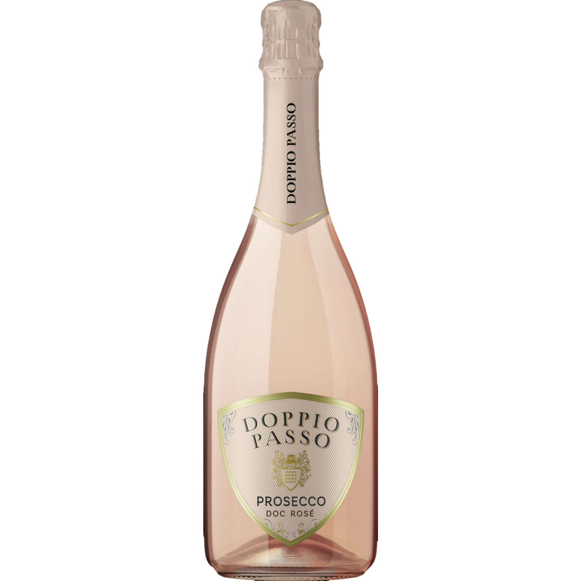 Doppio Passo Prosécco Rose, Extra Dry, Prosecco DOC, Venetien, 2024, Schaumwein