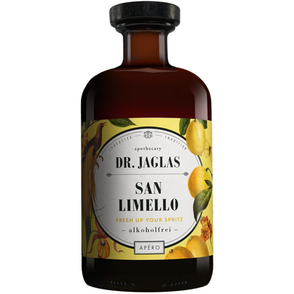 Dr. Jaglas San Limello alkoholfrei - 0,5 L. 0.5L aus Deutschland