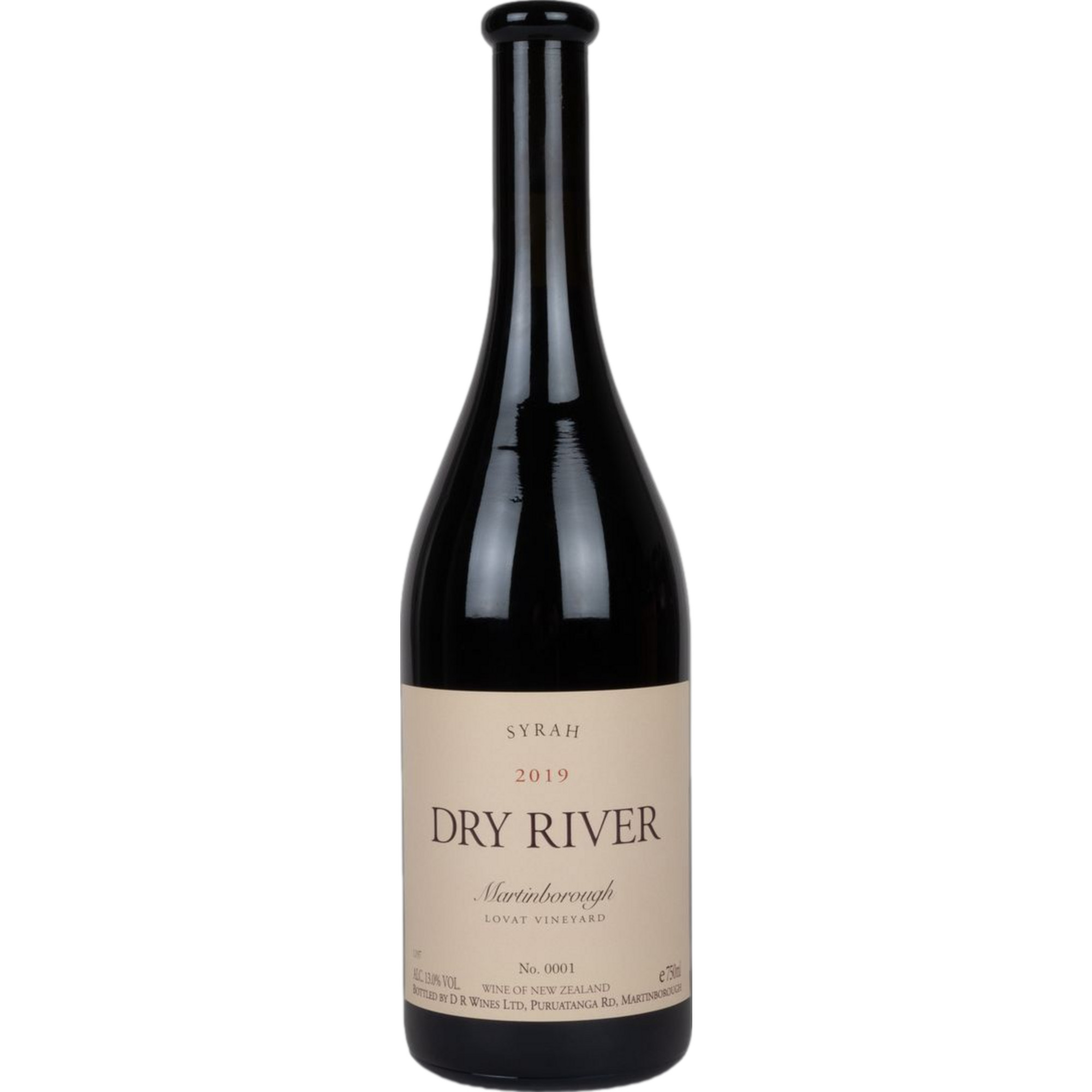 Dry River Lovat Vineyard Syrah, Wairarapa, Wairarapa, 2019, Rotwein