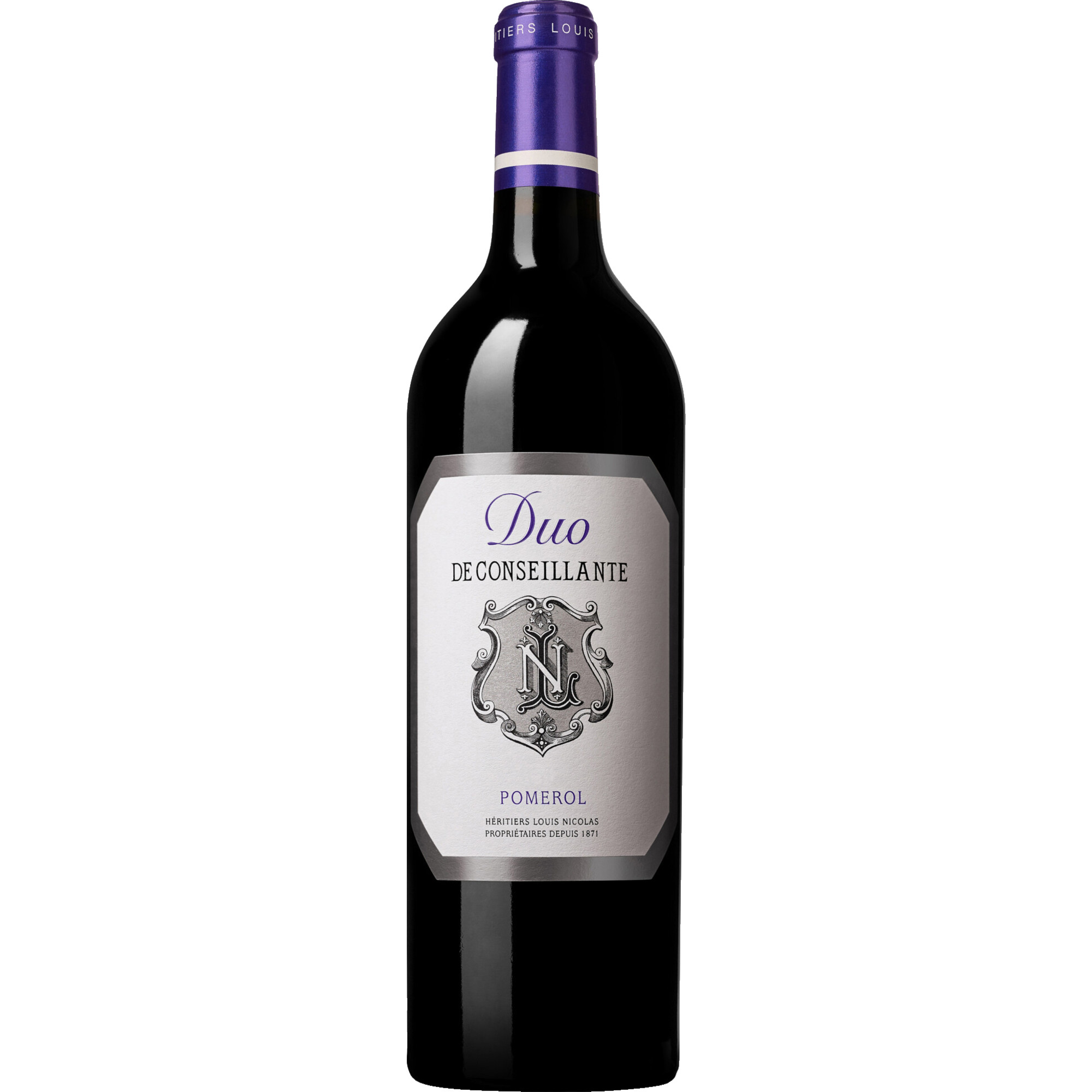 Duo de Conseillante, Pomerol AOP, Bordeaux, 2020, Rotwein