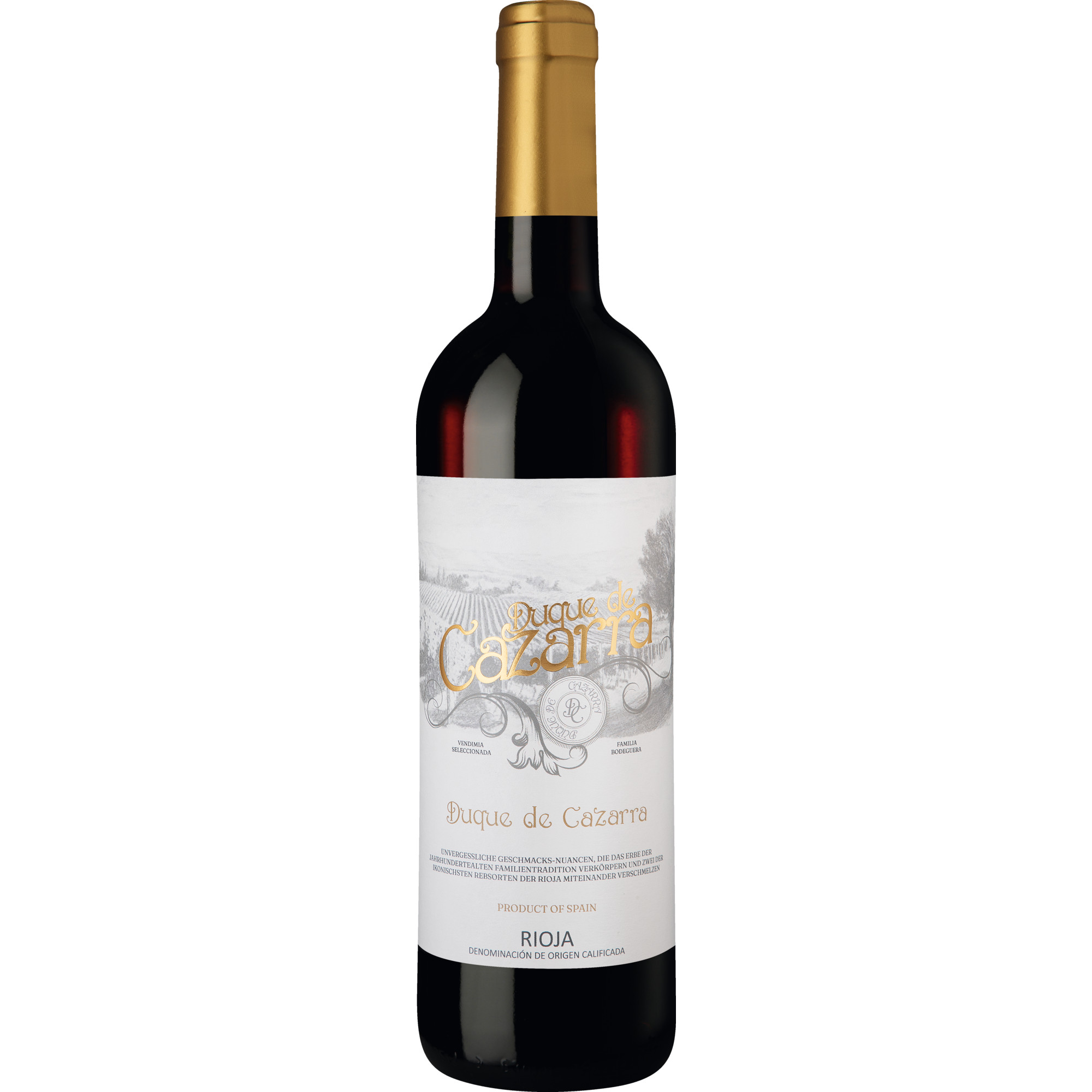 Duque de Cazarra Rioja, Rioja DOCa, Rioja, 2023, Rotwein