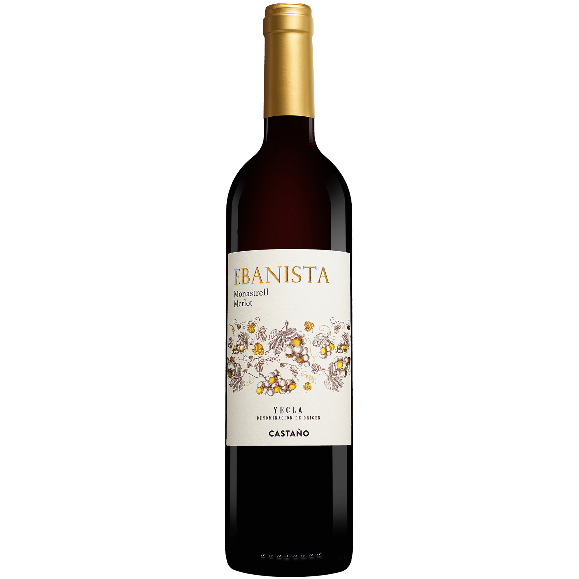 Ebanista Monastrell Merlot 2024 0.75L 13.5% Vol. Rotwein Trocken aus Spanien