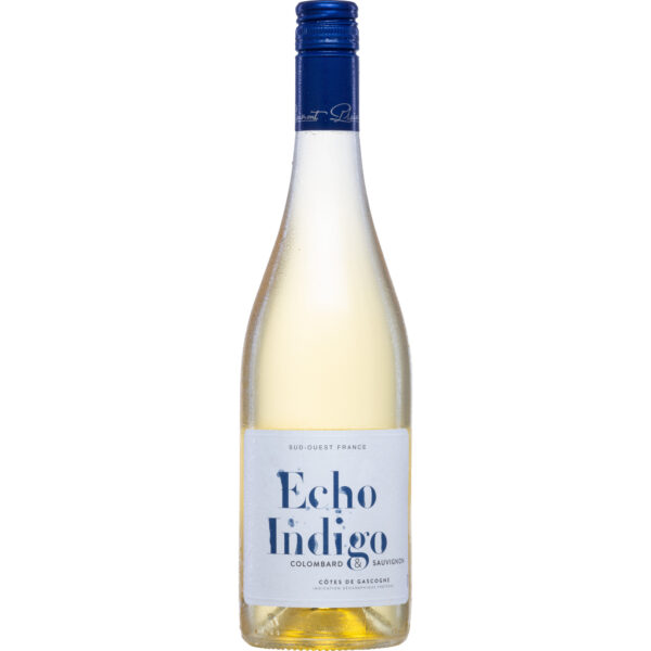 Echo Indigo Blanc, Côtes de Gascogne IGP, Südwestfrankreich, 2024, Weißwein