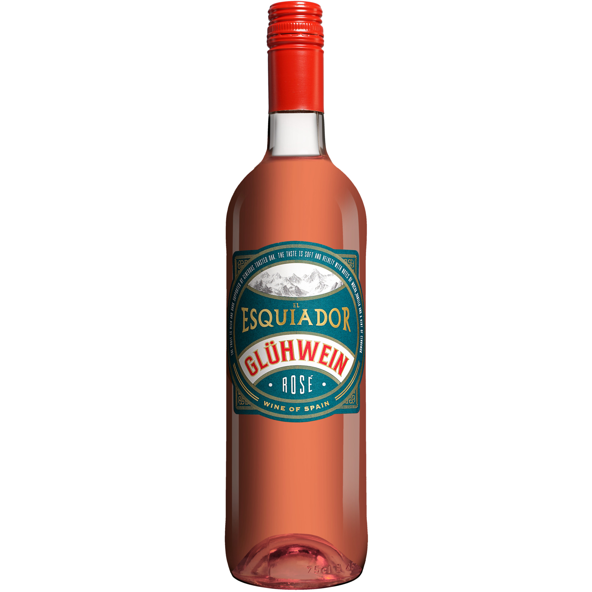 El Esquiador Winzerglühwein Rosado 0.75L 10% Vol. aus Spanien
