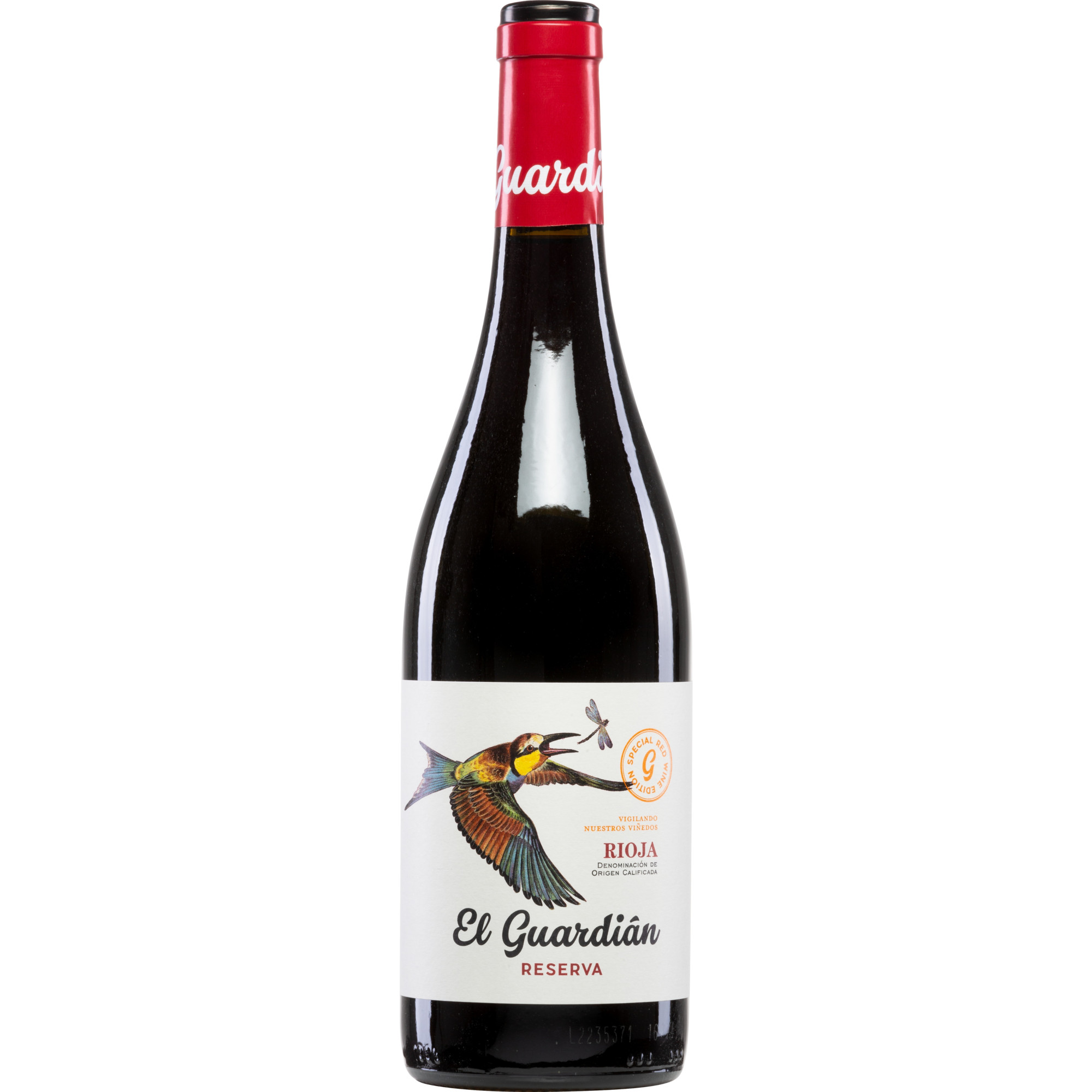 El Guardián Reserva, Rioja DOCa, Rioja, 2018, Rotwein