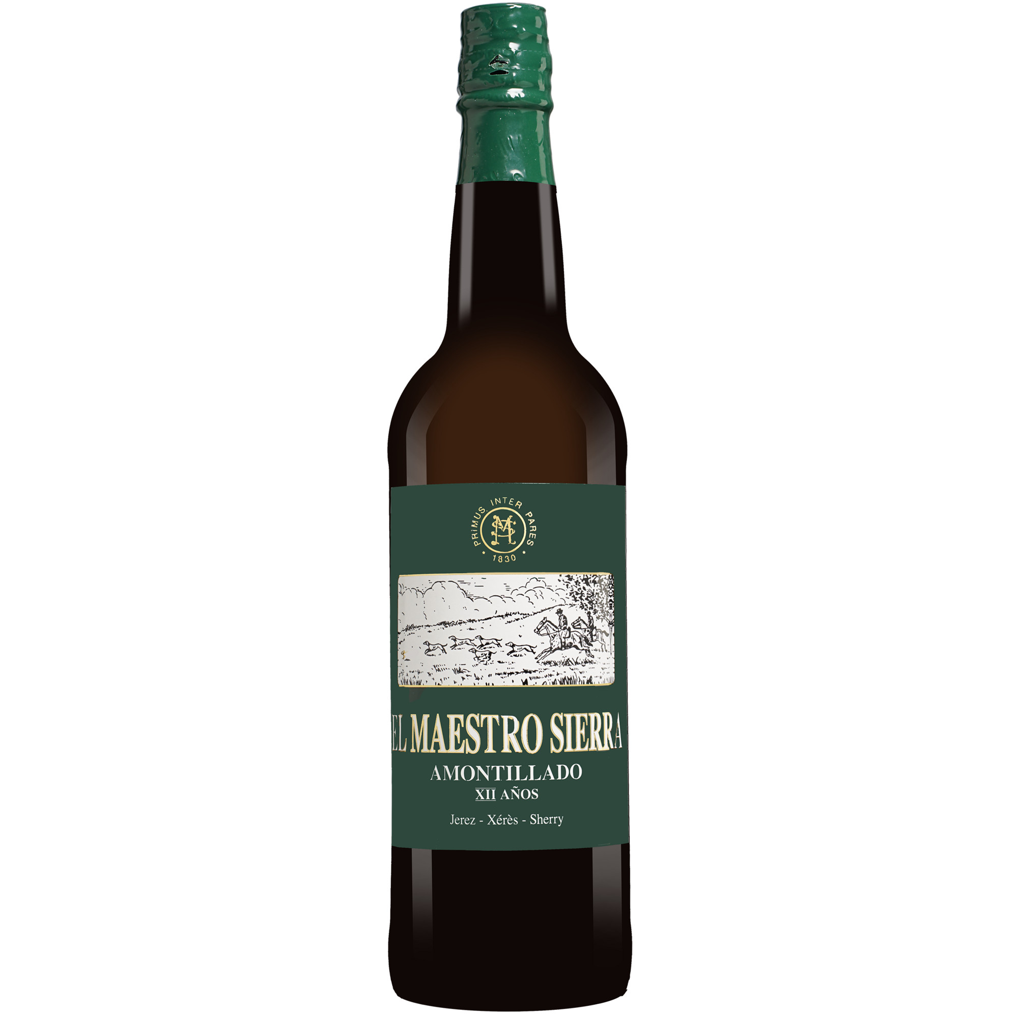 El Maestro Sierra Amontillado Seco »12 Años« 0.75L 17.5% Vol. Trocken aus Spanien