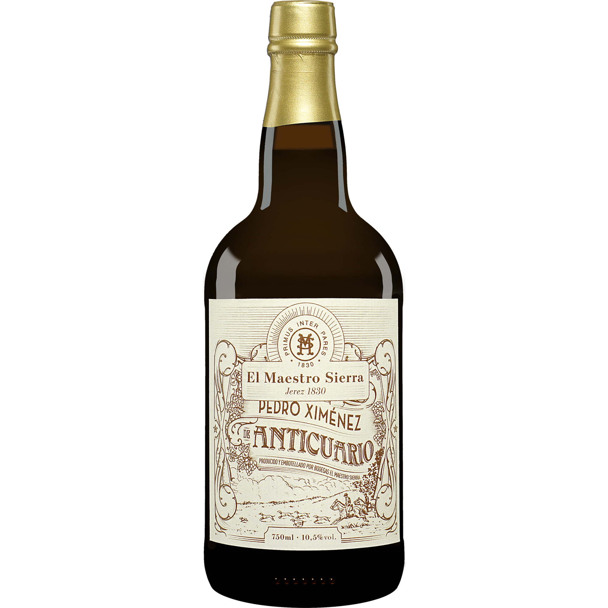 El Maestro Sierra Anticuario »Pedro Ximénez« 0.75L 10.5% Vol. Süß aus Spanien