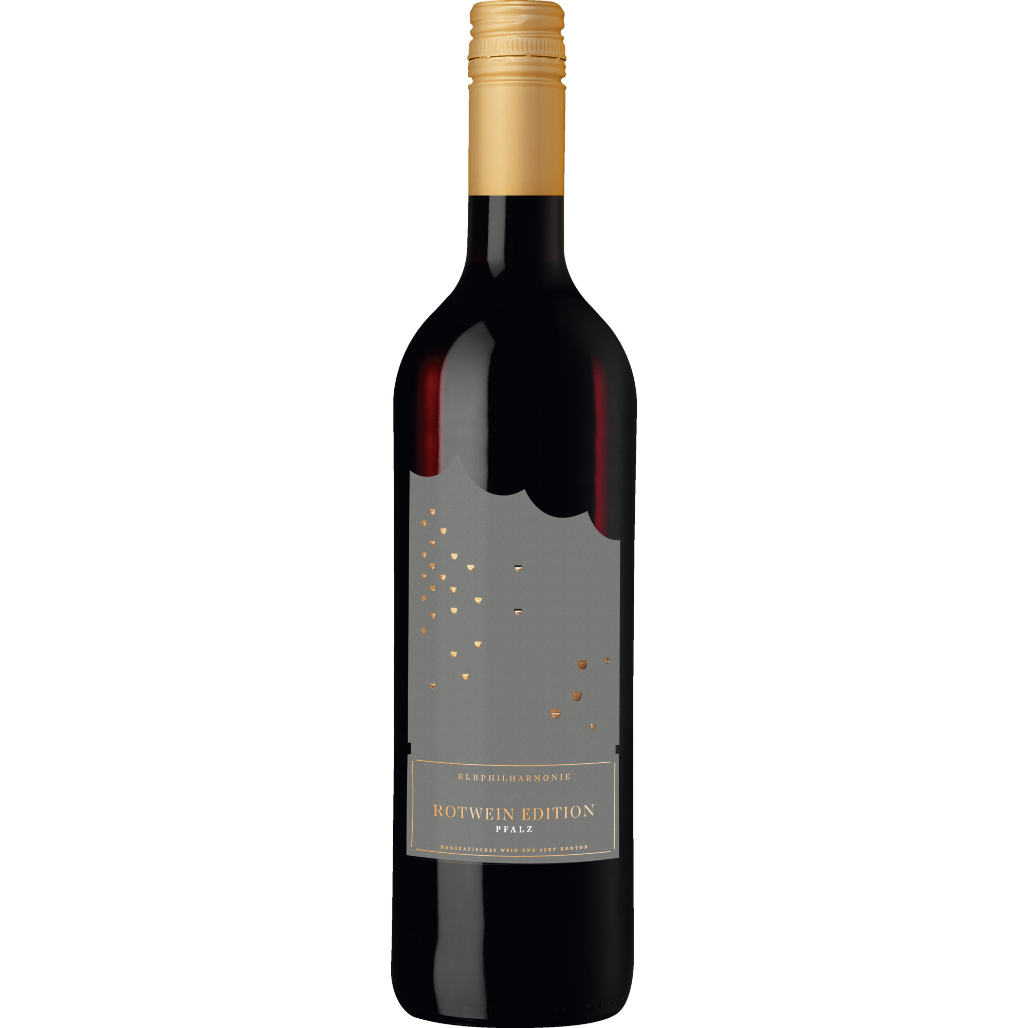 Elbphilharmonie Cuvée Rot, Trocken, Pfalz, Pfalz, 2022, Rotwein