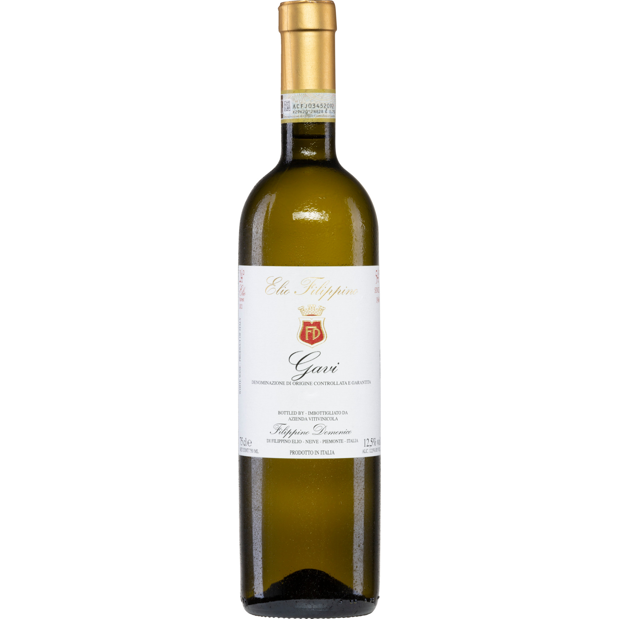 Elio Filippino Gavi, Gavi DOCG, Piemont, 2025, Weißwein