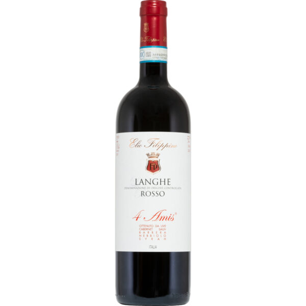 Elio Filippino Langhe Rosso 4 Amis, Langhe DOC, Piemont, 2023, Rotwein