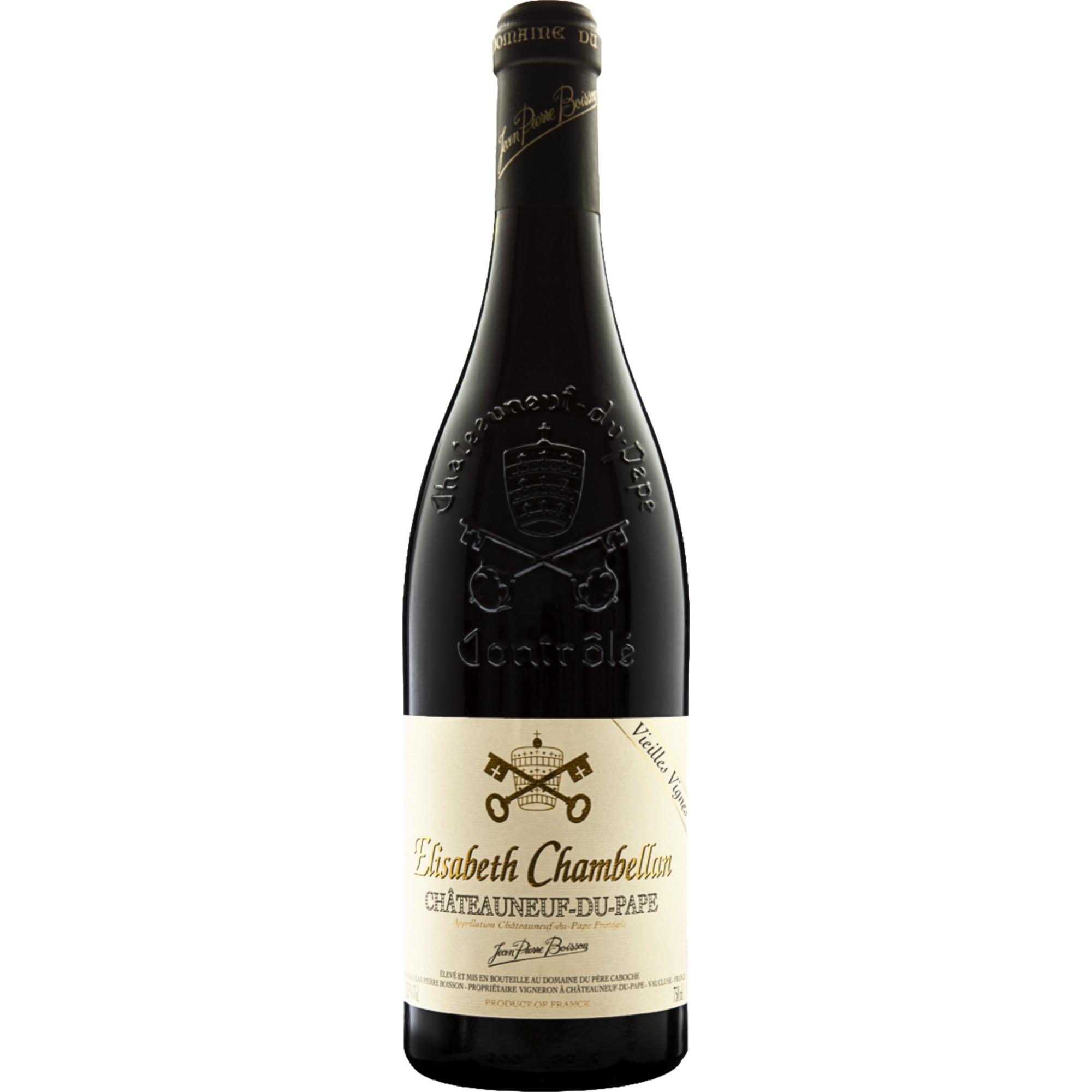 Elisabeth Chambellan Vieilles Vignes, Châteauneuf-du-Pape AOP, Rhône, 2023, Rotwein