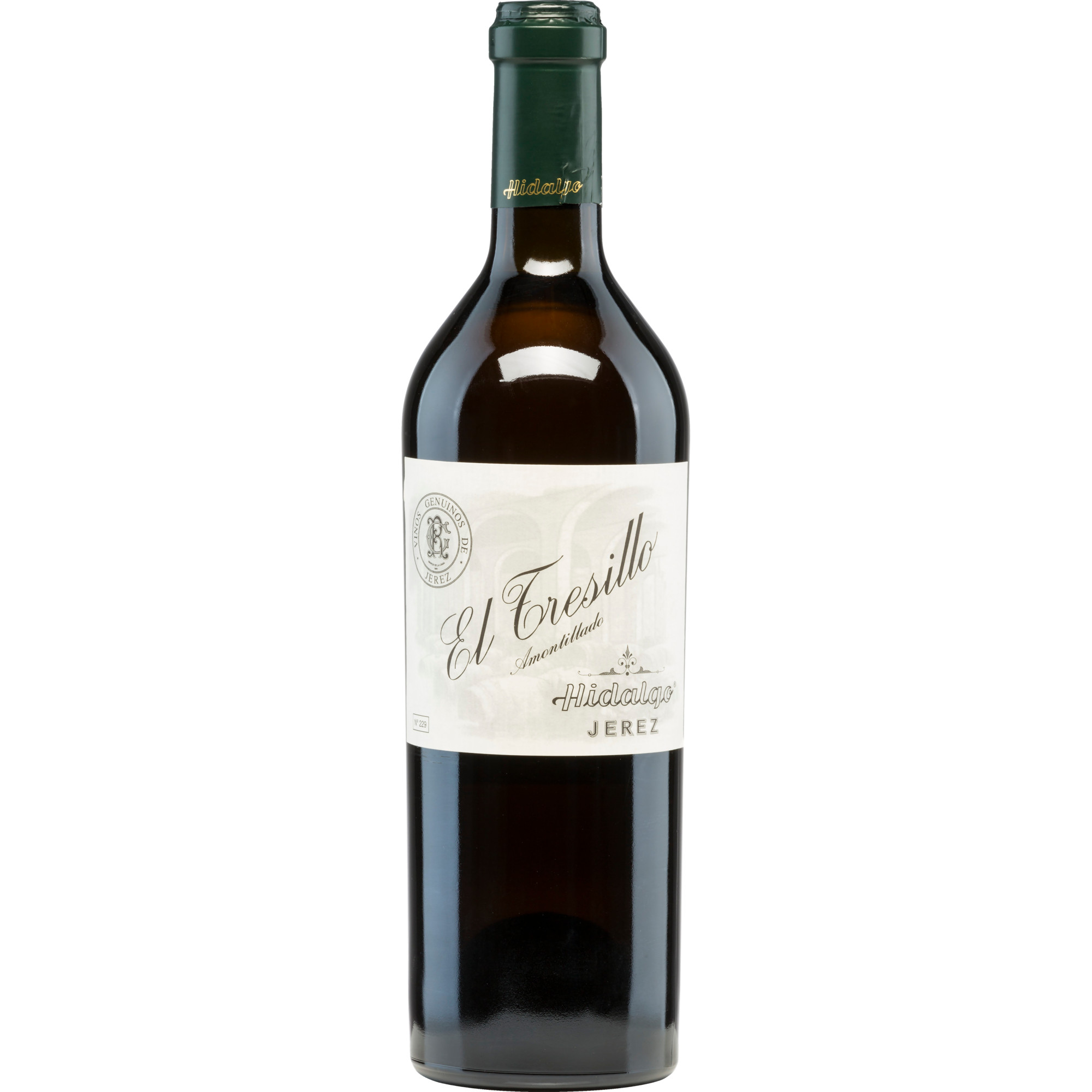 Emilio Hidalgo El Tresillo Amontillado, Jerez-Xérès-Sherry DO, 0,75 L, 17,5% Vol., Sherry/Jerez, Spirituosen