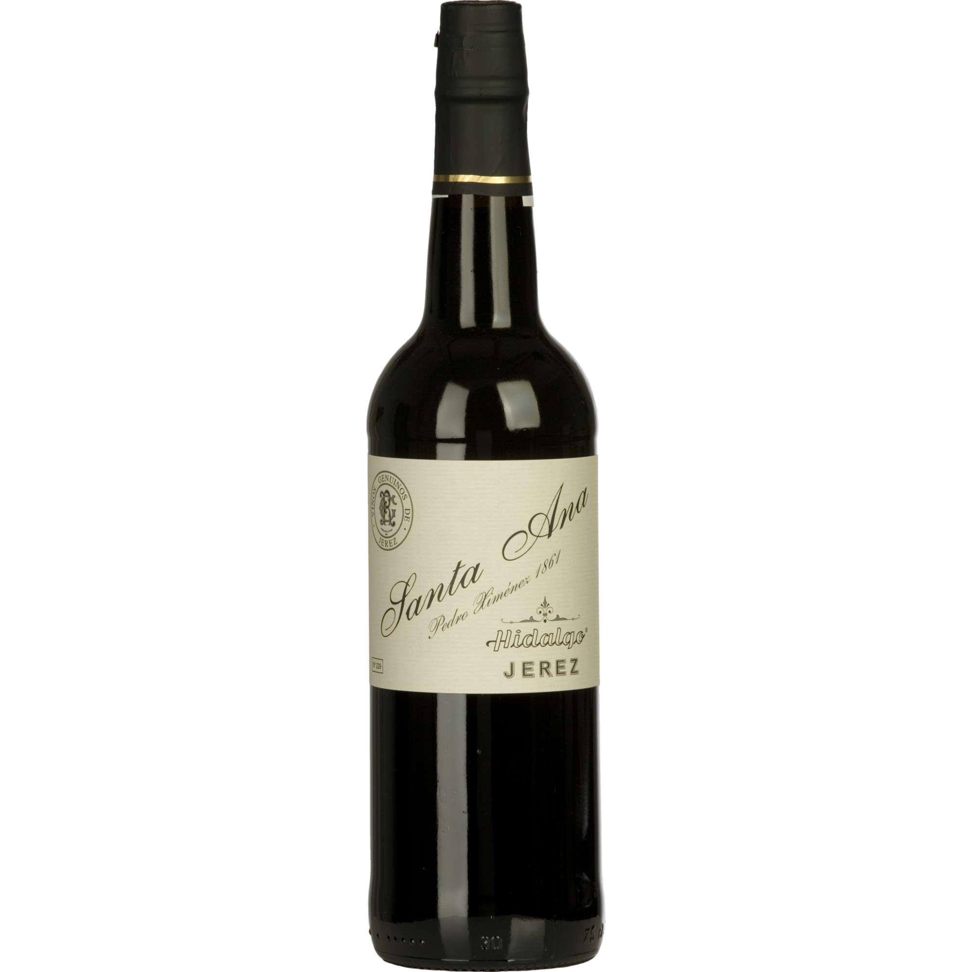 Emilio Hidalgo Santa Ana Pedro Ximenéz Sherry, Manzanilla Sanlúcar de Barrameda DO, 15% Vol., Sherry/Jerez, Spirituosen