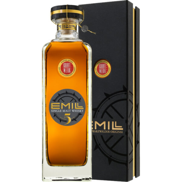 Emill Kraftwerk Single Malt Whisky, Deutschland, 0,7 L, 58,7% Vol., Spirituosen
