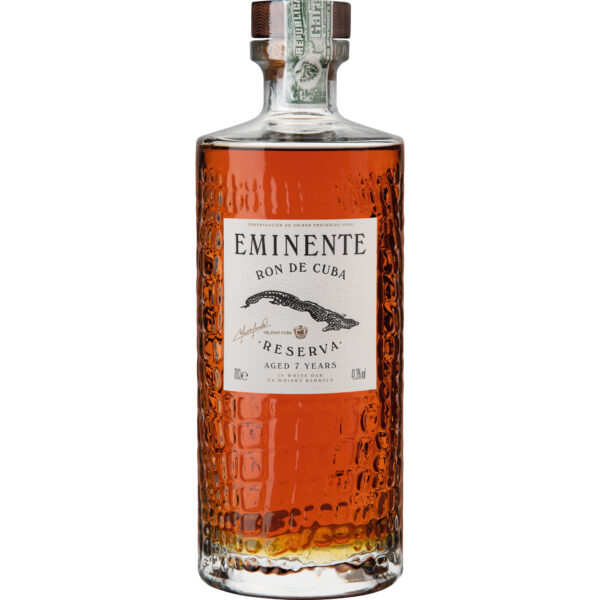 Eminente Rum Reserva 7 Years, Ron de Cuba, 0,7 L, 41,30% Vol., Spirituosen