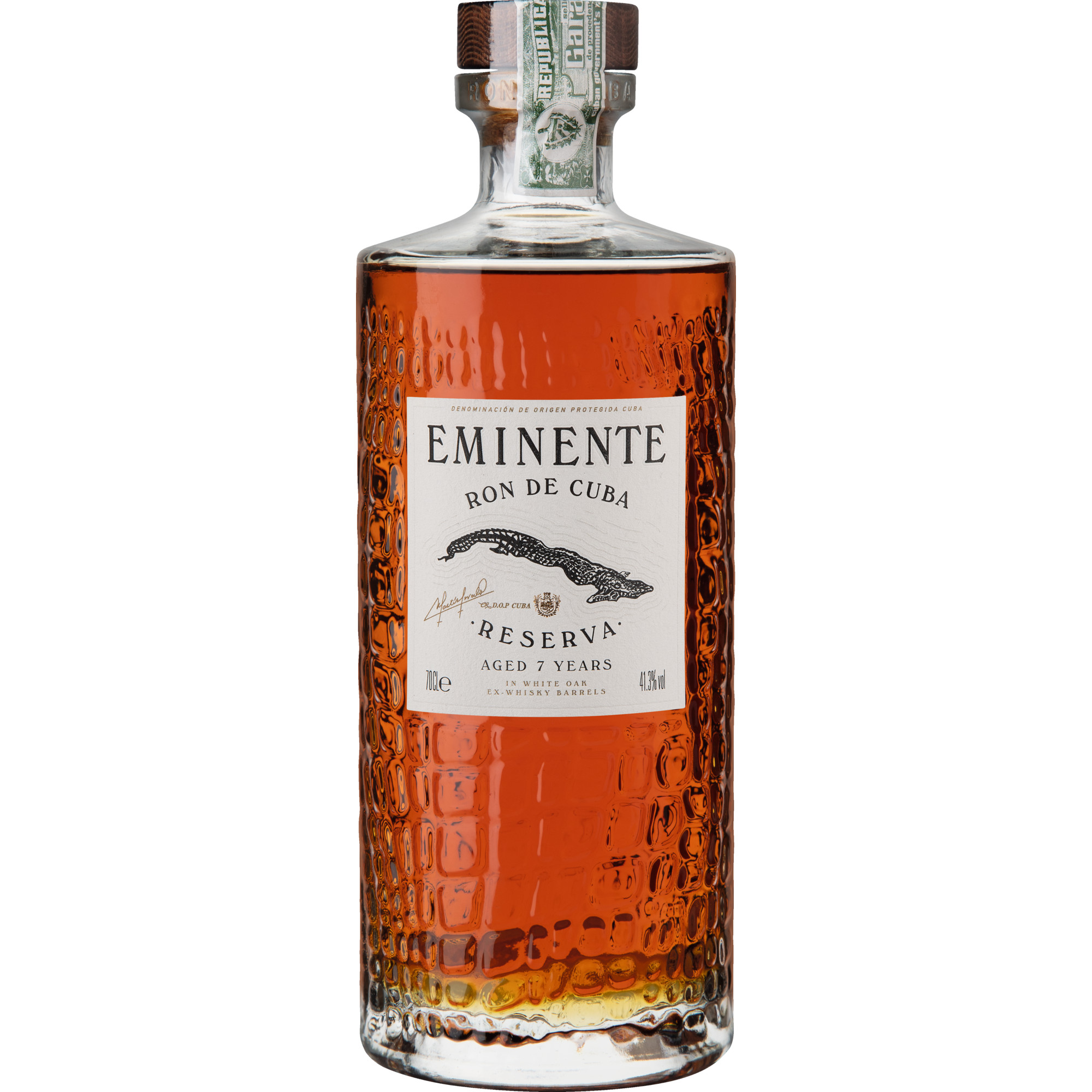 Eminente Rum Reserva 7 Years, Ron de Cuba, 0,7 L, 41,30% Vol., Spirituosen