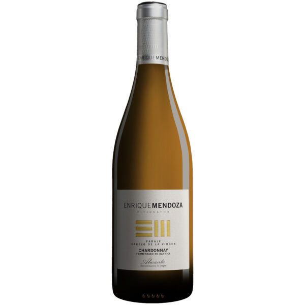 Enrique Mendoza Chardonnay Fermentado en Barrica 2025 0.75L 13% Vol. Weißwein Trocken aus Spanien