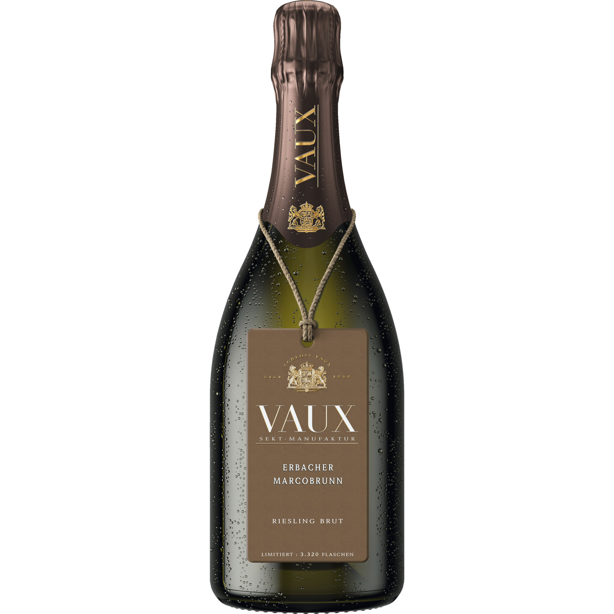 Erbacher Marcobrunn Riesling Sekt, Brut, Deutscher Sekt b.A. Rheingau, Rheingau, 2019, Schaumwein