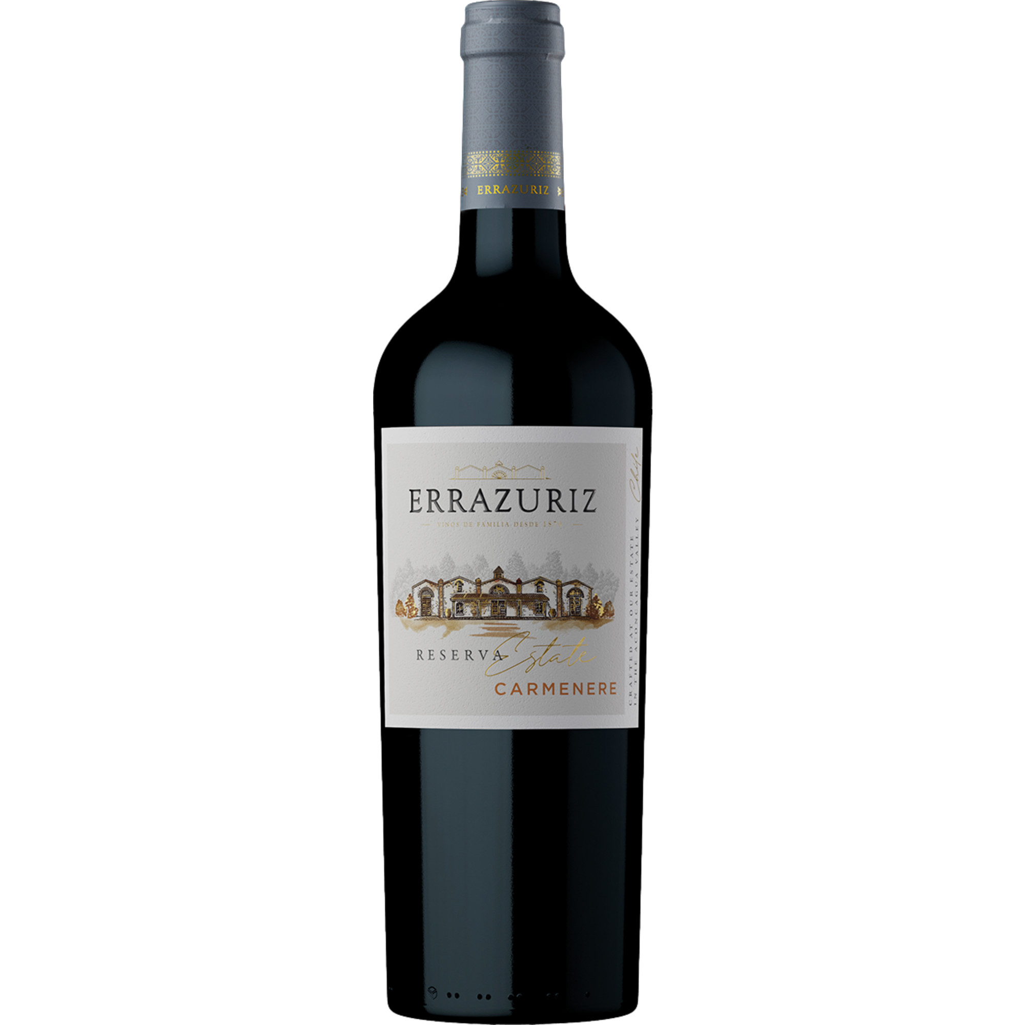 Errazuriz Estate Carmenere Reserva, Región de Aconcagua, Vino de Chile, 2024, Rotwein
