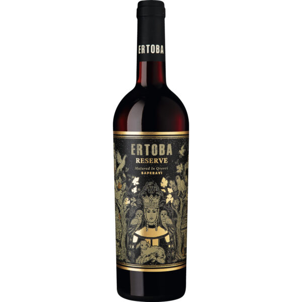 Ertoba Saperavi Reserve, Trocken, Georgien, Kakheti, 2023, Rotwein