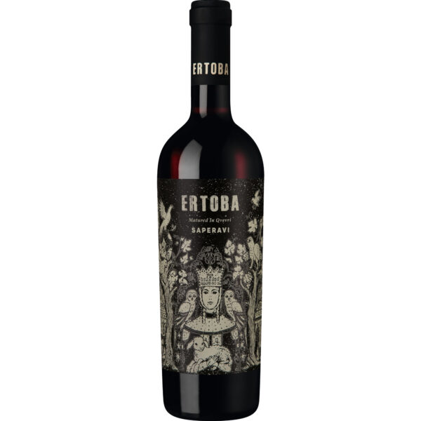 Ertoba Saperavi, Trocken, Georgien, Kakheti, 2023, Rotwein