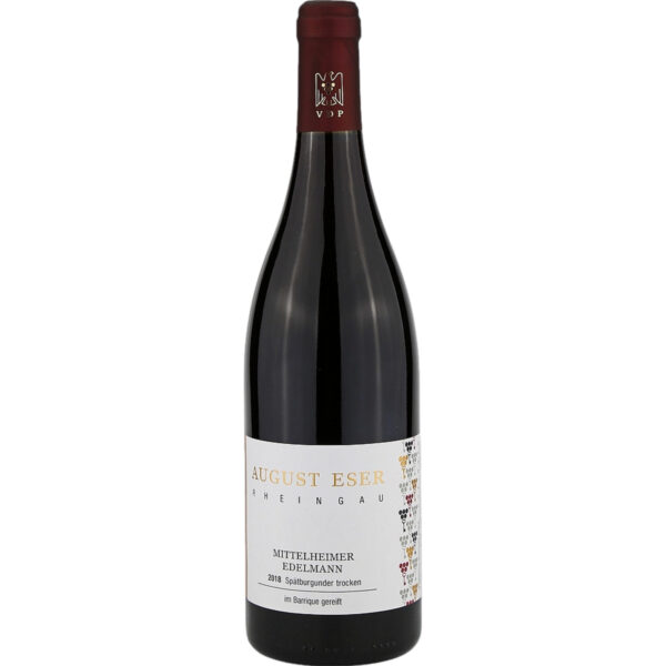 Eser Mittelheimer Edelmann Spätburgunder, Trocken, Rheingau, Rheingau, 2023, Rotwein
