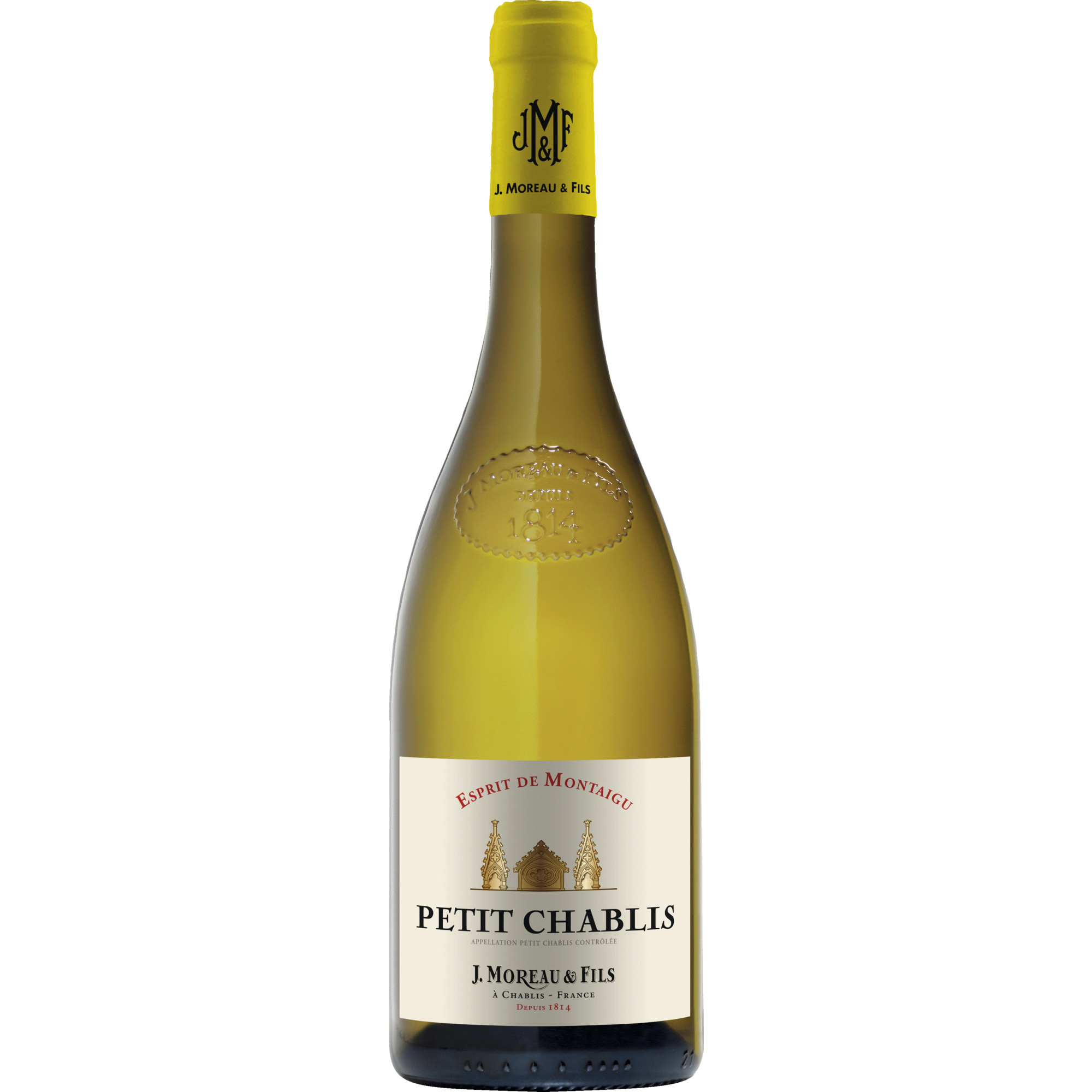 Esprit de Montaigu Petit Chablis, Petit Chablis AOP, Burgund, 2023, Weißwein