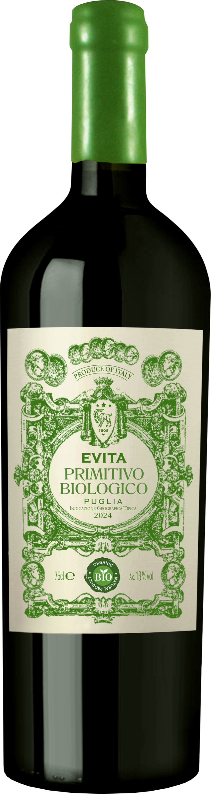 EVITA Primitivo Biologico Puglia IGT 2024