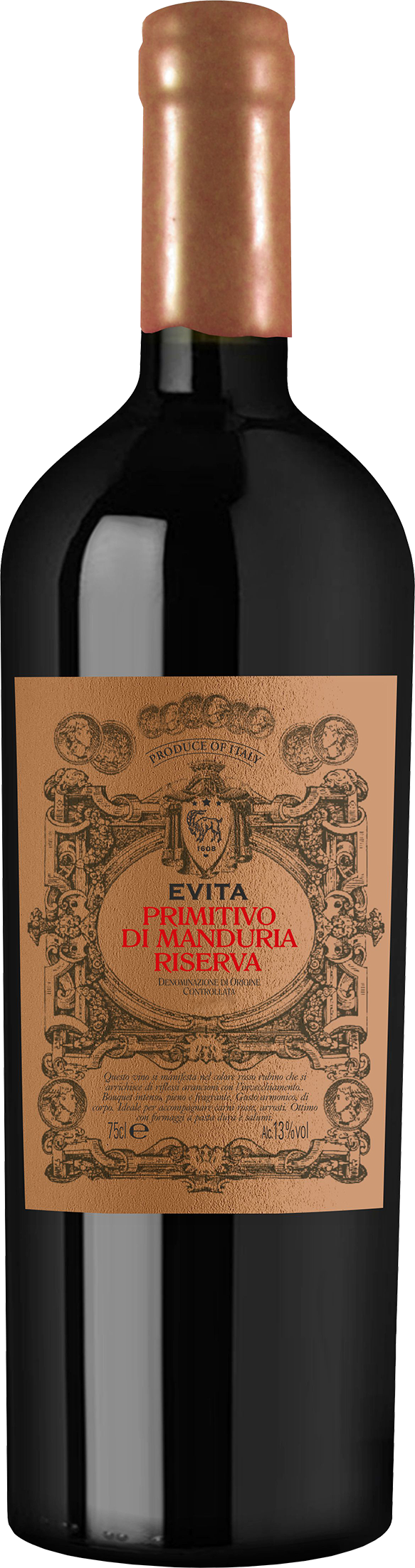 EVITA Primitivo di Manduria Riserva DOC 2022