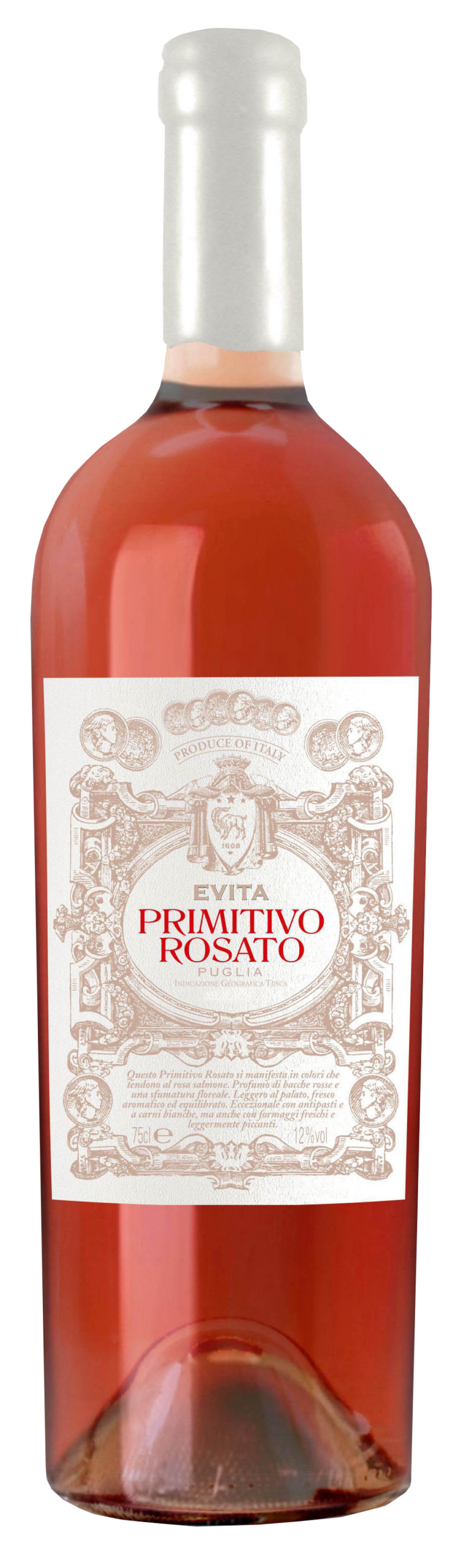 EVITA Primitivo Rosato IGT Puglia 2025