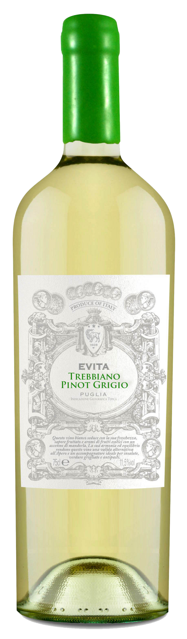 EVITA Trebbiano Pinot Grigio IGT Puglia 2025