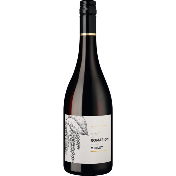 Extrait de Romarion Merlot, Pays d'Oc IGP, Languedoc-Roussillon, 2024, Rotwein