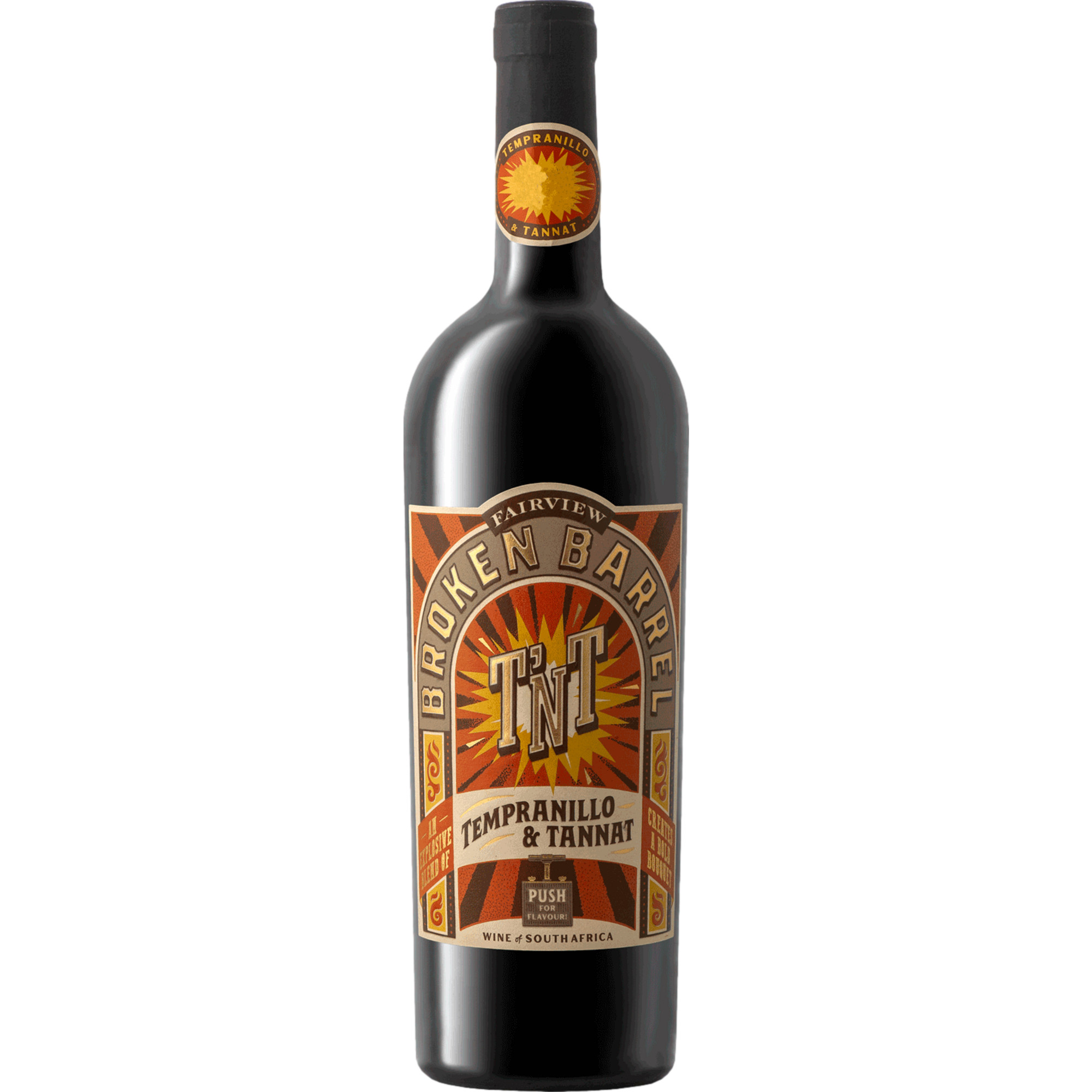 Fairview Broken Barrel TnT, WO Coastal Region, Western Cape, 2024, Rotwein
