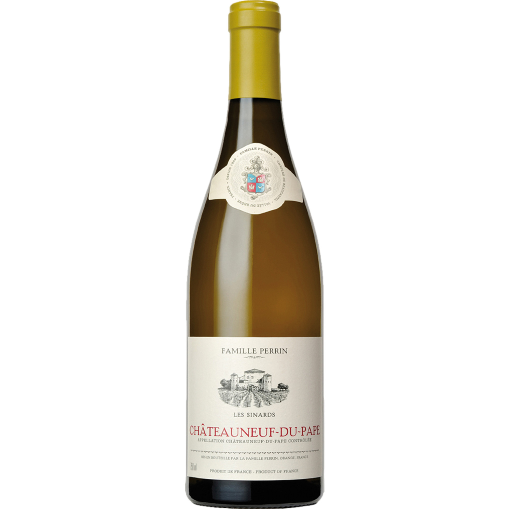 Famille Perrin Les Sinards Châteauneuf Du Pape, Châteauneuf-du-Pape AOP, Rhône, 2024, Weißwein