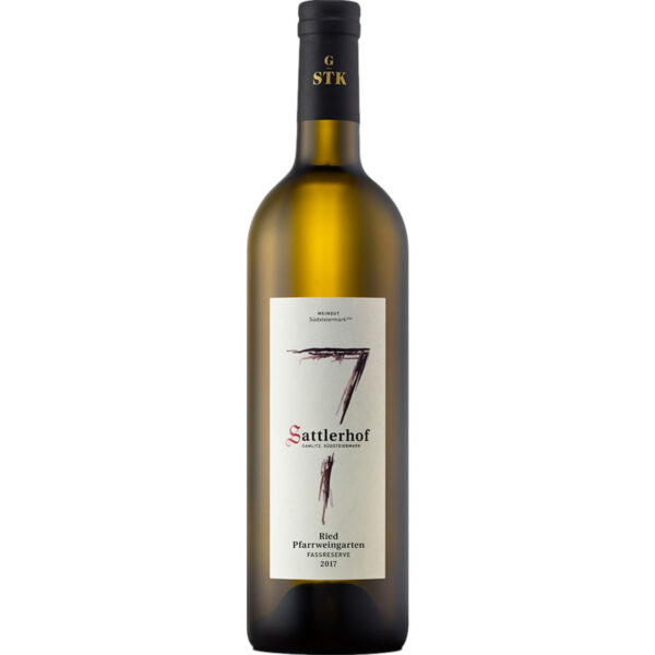 Fassreserve Ried Pfarrweingarten Große STK Lage, Trocken, Südsteiermark DAC, Steiermark, 2017, Weißwein
