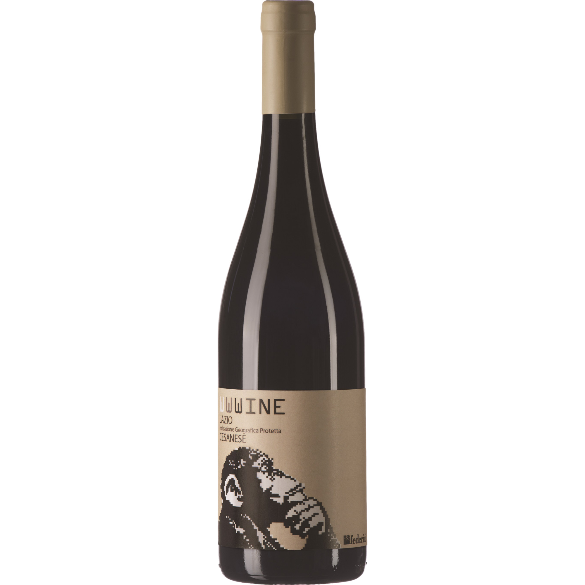Federici WWWine, Lazio IGT, Latium, 2023, Rotwein