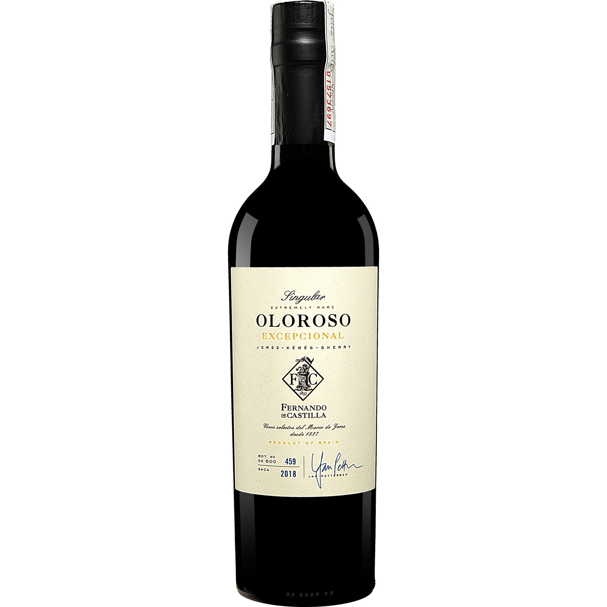 Fernando de Castilla »Singular« Oloroso - 0,375 L 0.375L 22% Vol. Trocken aus Spanien