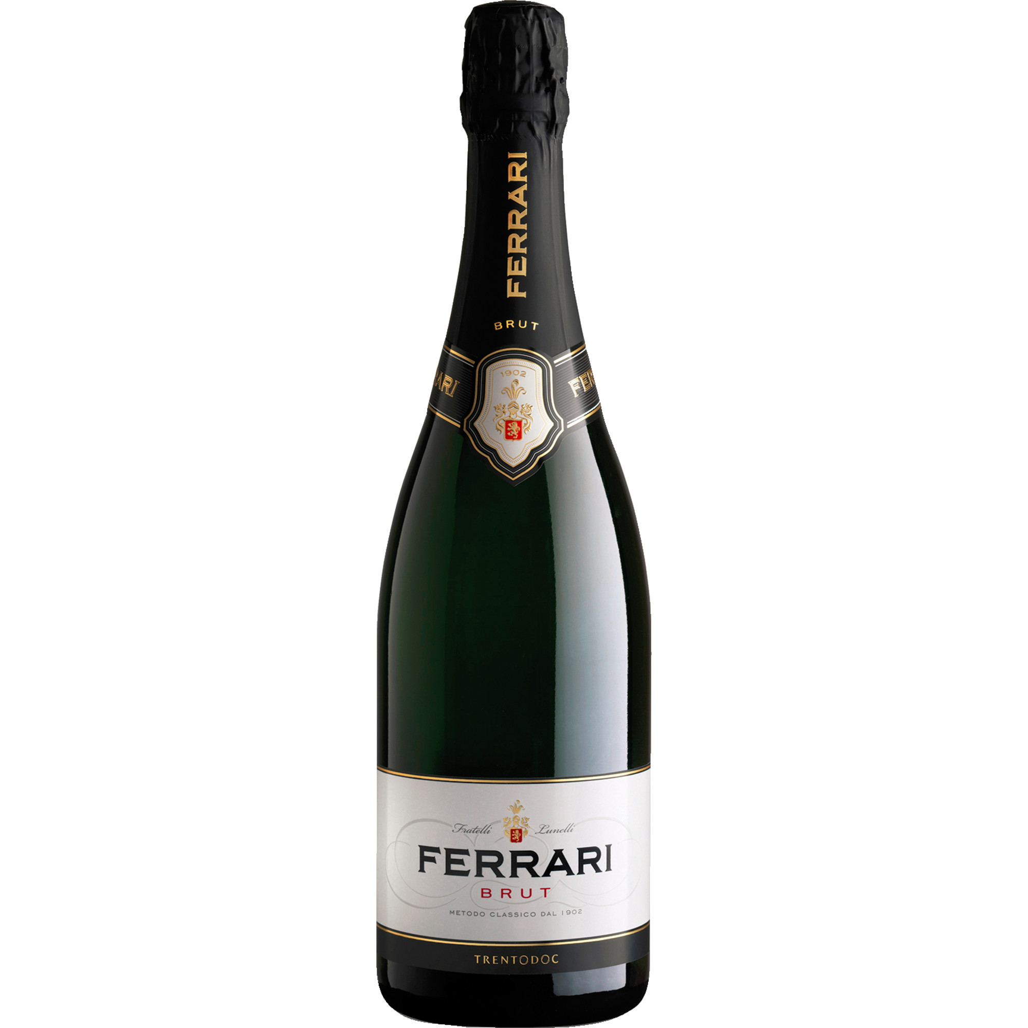 Ferrari Brut, Trento DOC, 0,375 L, Metodo Classico, Trentino, Schaumwein