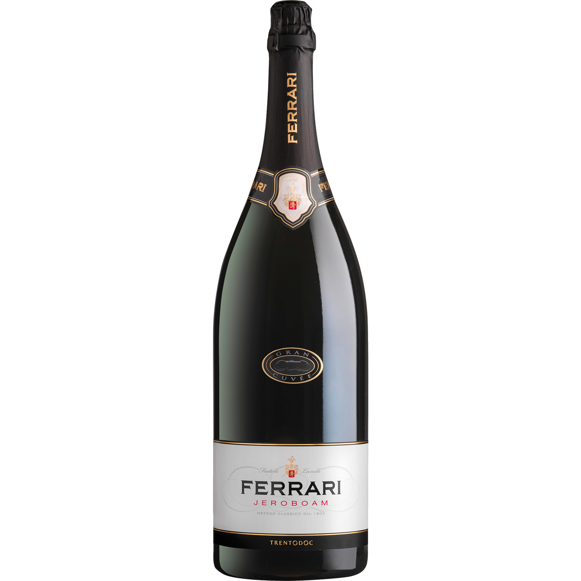 Ferrari Brut, Trento DOC, Metodo Classico, 3,0 L, Trentino, 2018, Schaumwein
