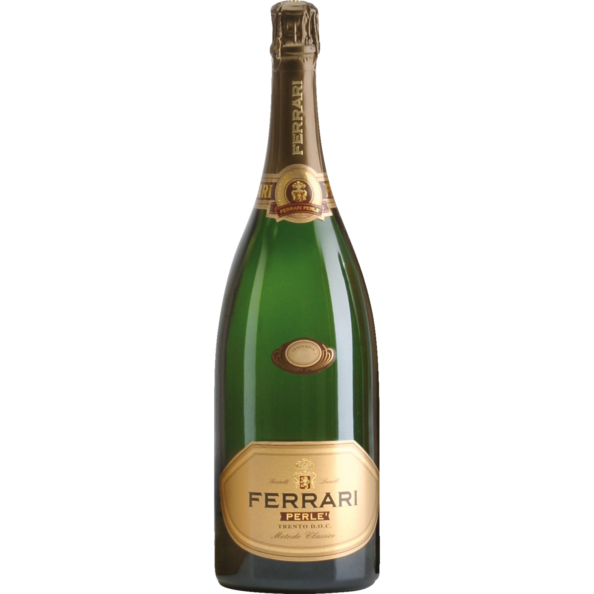 Ferrari Perlé, Trento DOC, 1,5 L, Trentino, 2018, Schaumwein