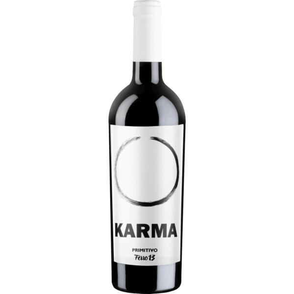 Ferro13 Karma Primitivo, Salento IGP, Apulien, 2020, Rotwein