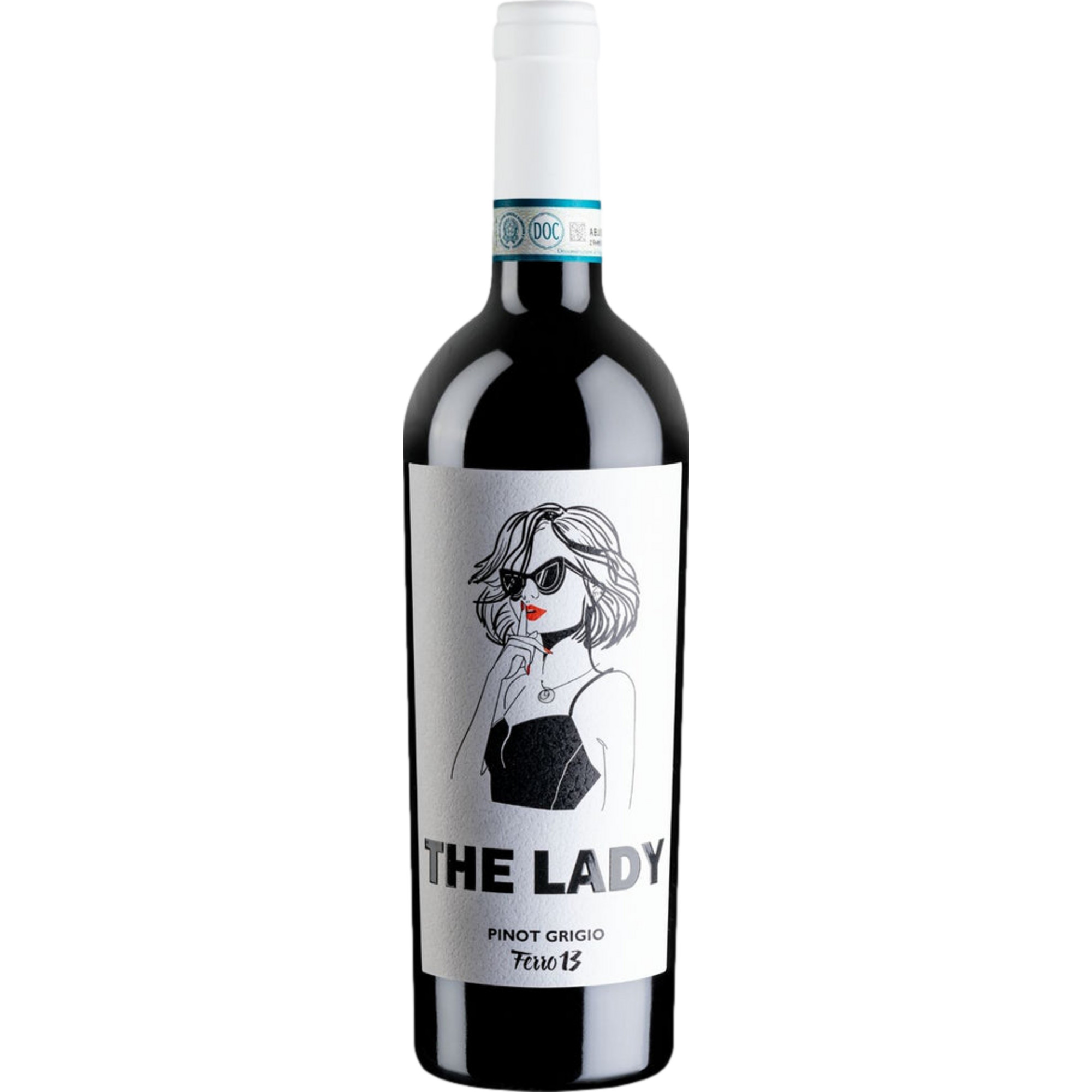 Ferro13 The Lady Pinot Grigio, Delle Venezie DOC, Venetien, 2024, Weißwein