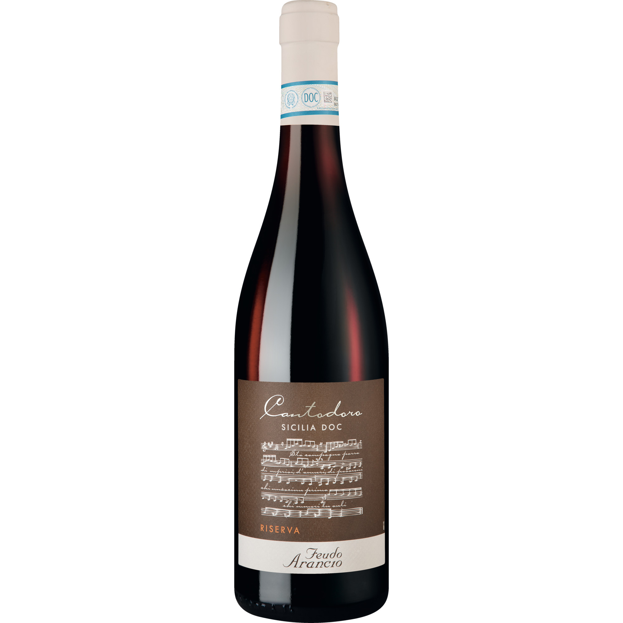 Feudo Arancio Cantodoro Riserva, Sicilia DOC, Sizilien, 2022, Rotwein