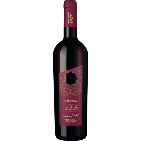 Feudo Arancio Nero d'Avola Riserva, Sicilia DOC, Sizilien, 2021, Rotwein